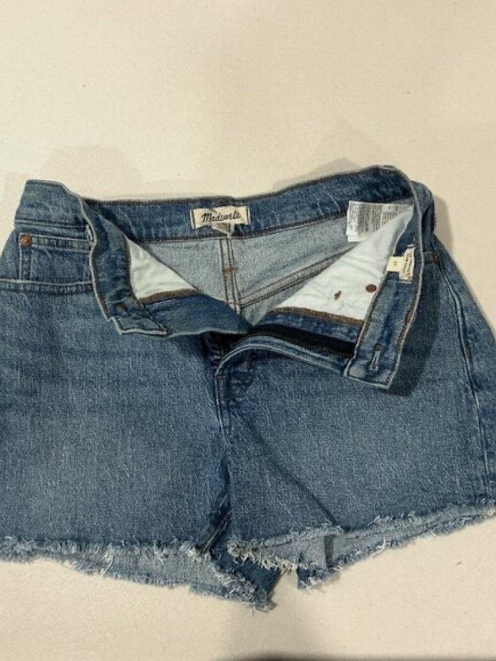 Madewell The Perfect Jean Short 3" Inseam Women SIze W27 - Picture 2 of 13